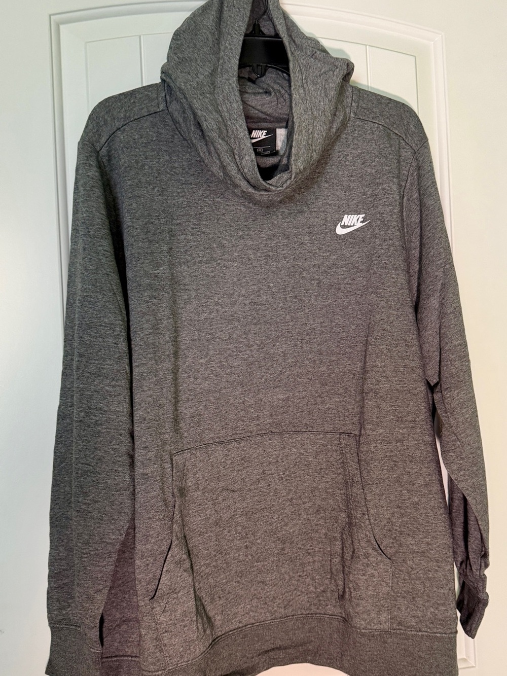 Nike Men’s Heather Gray Pullover Hoodie